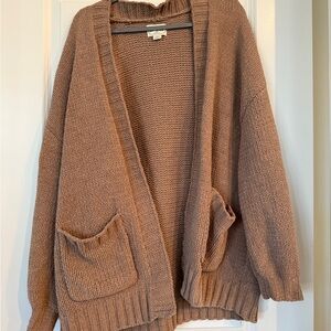 American Eagle Light Brown Cardigan